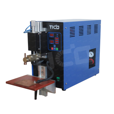 10KVA Πνευματική μηχανή συγκόλλησης με ένα σημείο για την έρευνα κυλινδρικών κυττάρων
