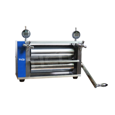 12 ιντσών Πάνω Πίνακα Εγχειριδίου Εργαλεία Rolling Press Συσκευή ηλεκτροδίων μπαταρίας