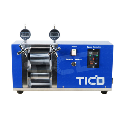 4 ίντσες πλάτος Ηλεκτρικό Roll Press Machine Ρυθμίσιμη μπαταρία ηλεκτρόδιο πίεσης 120W